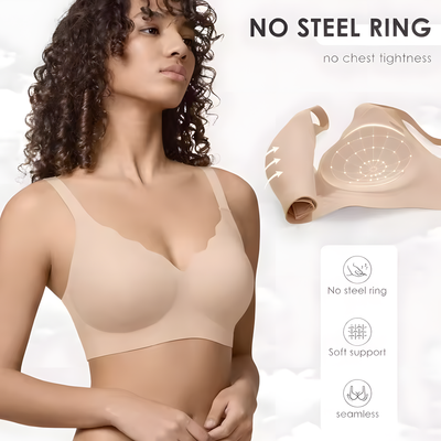 Seamless Wireless Comfort Bra
