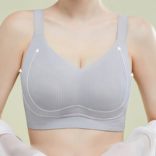 No-Mark Seamless Wireless Push-Up Bra