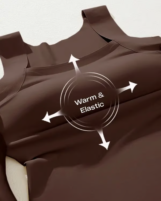 U Neck Shapewear Built-in Bra Tank