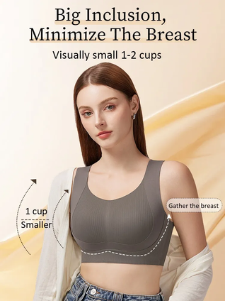 Comfortable Wireless Cami Bra No Buckles
