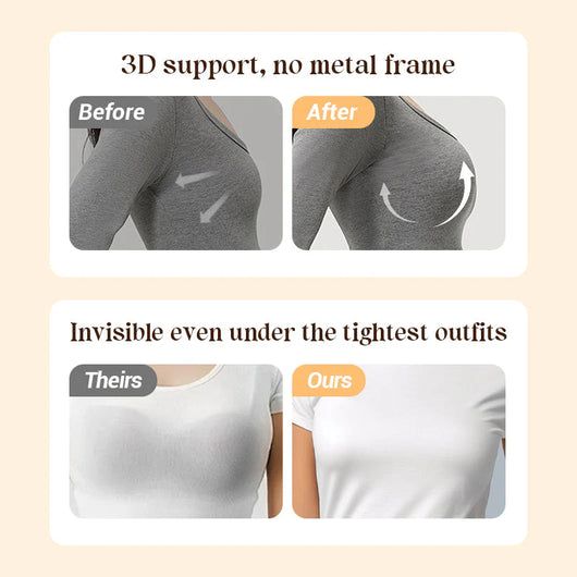 Seamless Mesh Panel Wireless Bra
