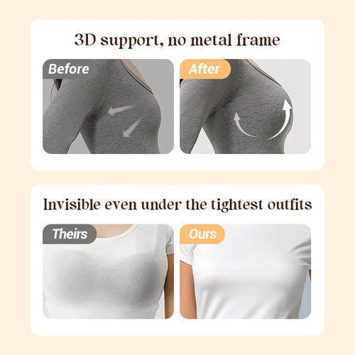 Seamless Mesh Panel Wireless Bra