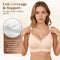 Seamless Mesh Panel Wireless Bra